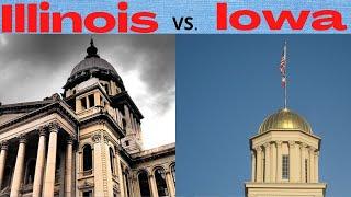 Illinois vs. Iowa - Comparing Two Midwest States