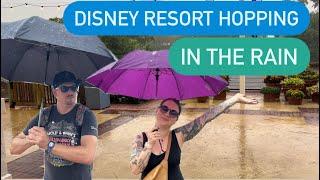 RESORT HOPPING AT WALT DISNEY WORLD 2024 | Rainy Day Ideas for Disney!