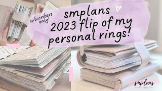 SMPLANS: 2023 Planner Flip of Gillio Mia Cara Cloud #smplans #planner