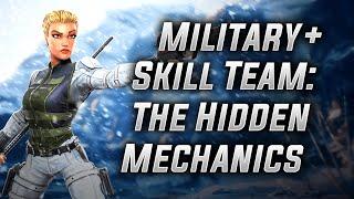 Military + Skill Team: The Hidden Mechanic - MARVEL Strike Force - MSF