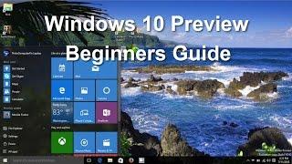 Windows 10! Preview - Tips, Tricks,  Features & Tutorial Review - Beginners Video Guide - Easy Help