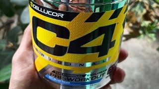 New packaging of C4 original pre-workout. #unboxing #asmr  #preworkout #cellucor #workout