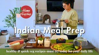 Indian Weekly Meal Prep  & Planning - Time Saving Ideas | Instant Recipes & More..