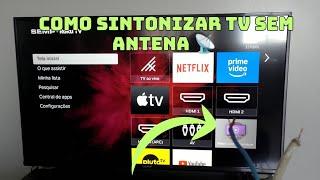 Como sintonizar sua TV usando apenas um pedaço de fio.(Sem antena)