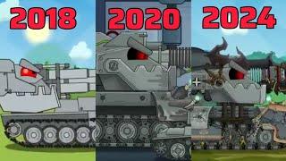 Evolution of Waffentrager tank cartoon