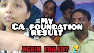 Result reaction|| CA foundation result reaction || pass or fail?