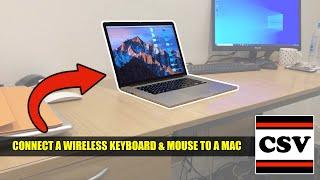 How to CONNECT a Wireless Keyboard & Mouse to a MacBook Pro | New