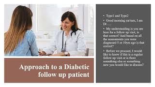 Diabetes follow up STARMED NACOSCE  https://www.mededucanada.com/nac-osce-course-mccqe2-capbc-cex