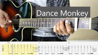 Dance Monkey - Fingerstyle Guitar Tutorial TAB + Chord