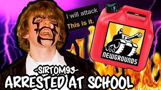 When Newgrounds Stopped An Arson Threat: The Fall of SirTom93