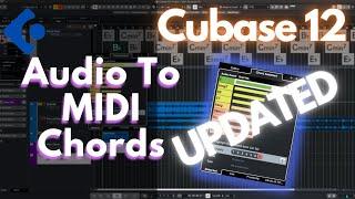 Cubase 12 Audio To MIDI Chords UPDATE! 