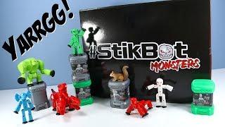 #Stikbot Monsters Toys Special Collection Box Review Zing