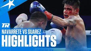 Controversial End! Navarrete vs Suarez Stopped by Cut, El Vaquero Retains