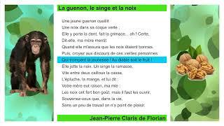 La guenon, le singe et la noix de Jean-Pierre Claris de Florian