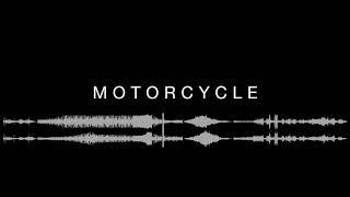 Motorcycle sounds . starting sound . passing . engine sound