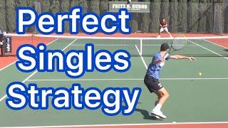 Copy This Singles Strategy And You’ll Win A Lot More Matches (Easy Tennis Tips)