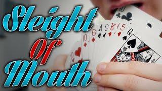 Sleight Of MOUTH - Card Trick TUTORIAL | TheRussianGenius