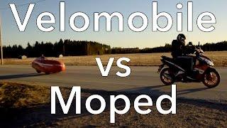 Velomobile vs moped