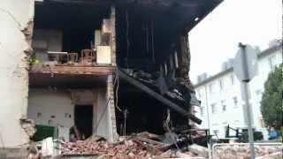 Gasexplosion in Schweinfurt 14.02.2013  Schweinfurt TV / SW-N