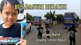 Kumpulan Bus Basuri Beraksi bersama Abang Mahdi #basuri #busmania #telolet