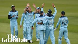 Cricket World Cup: England team react to Ben Stokes' 'catch of the century'