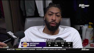 Anthony Davis sends a message to LeBron after he get 28 Pts triple-double but Lakers loss to Pistons