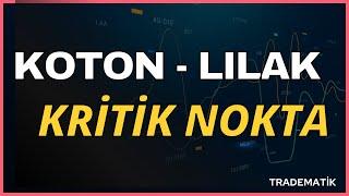 #koton #lilak  HALKA ARZLARDA KRİTİK NOKTA! #KOTON #lilak  #halkarz #borsa