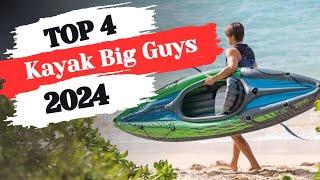 Top 4 Best Kayak for Big Guys || Julie Nelson #tallpersonkayak #bestkayakfortallguys #kayak2024