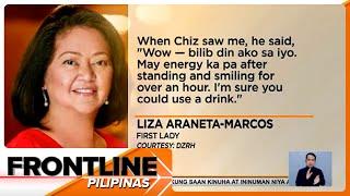 First Lady Liza Marcos, nagsalita na tungkol sa viral wine glass video | Frontline Pilipinas