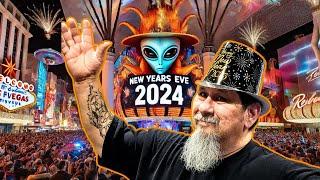 NYE 2024 LAS VEGAS! | The Fremont Street Experience!