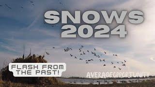 Shooting Snow Geese in Your Face! Quick Flash of Years Past!