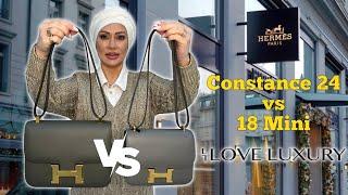 Hermès Constance 24 Vs Constance 18 Mini | Which Is the BEST Bag for You?