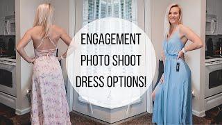 WHICH ONE?! | Engagement Photo Shoot Try On