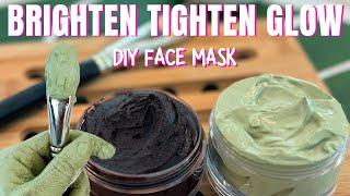 2 Easy DIY FACE MASK RECIPES for Brighter, Tighter, Glowing Skin