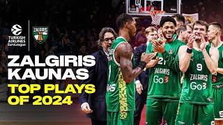 Top 45 PLAYS 2024 | Zalgiris Kaunas