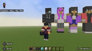 Building Zane In Minecraft