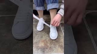 طريقة ربط رباط حذاء جميل جداستعجبك