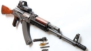 How to lubricate your AKM (AK47) and AK74 rifles.