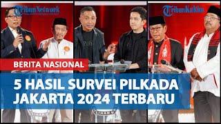 Terbaru Hasil Survei Pilkada Jakarta 2024 Jelang Masa Tenang, Elektabilitas Ridwan Kamil vs Pramono