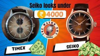 Seiko Presage looks under ₹ 4000 rupees ? | Timex Cosmic Awe TWEG19930 #seikopresage #timex