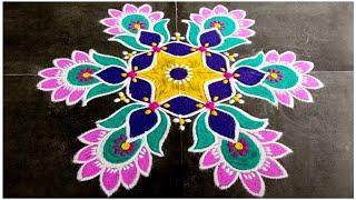 2025 New Year Rangoli/ Margazhi Matham Kolam / Sashti Pooja / Kolam / Easy  / Muggulu/  Rangoli