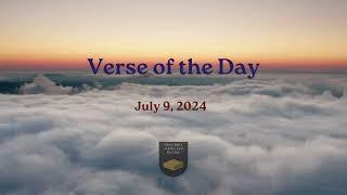 Verse of the Day - July 9, 2024