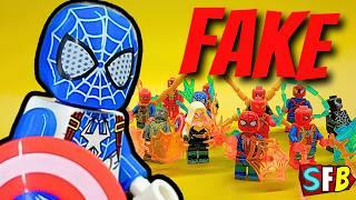 FAKE Lego SPIDER-MAN Variety Pack Review | (Who's the real Spidey?)