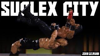 BROCK LESNAR VS ROMAN REIGNS - WELCOME TO SUPLEX CITY!!! - WWE STOP MOTION