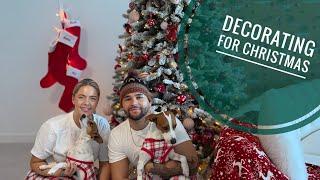 King Of Christmas Tree Unboxing & Install-Decorating our Miami Apartment for Christmas!