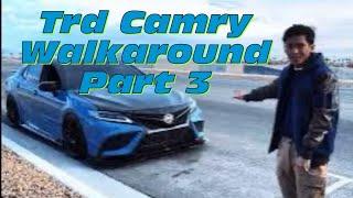 Toyota Camry TRD Cavalry Blue Walkaround Part 3 mods overview Airwictrd #toyota #walkaround #camry
