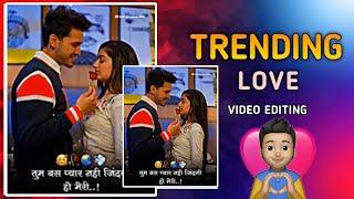 Trending Love Status Video Editing In Alight Motion || Beat Sync Editing