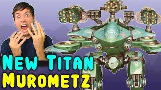 NEW Stealth Titan MUROMETZ & BULAVA Gameplay War Robots Test Server WR