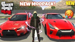 LAC - Nissan GT-R R35 + Sound & Mitsubishi Lancer Evo ModPack  | Los Angeles Crimes New V1.8 Mods 