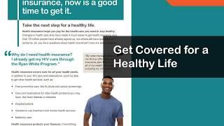 Basics of health coverage enrollment for Ryan White HIV/AIDS program clients